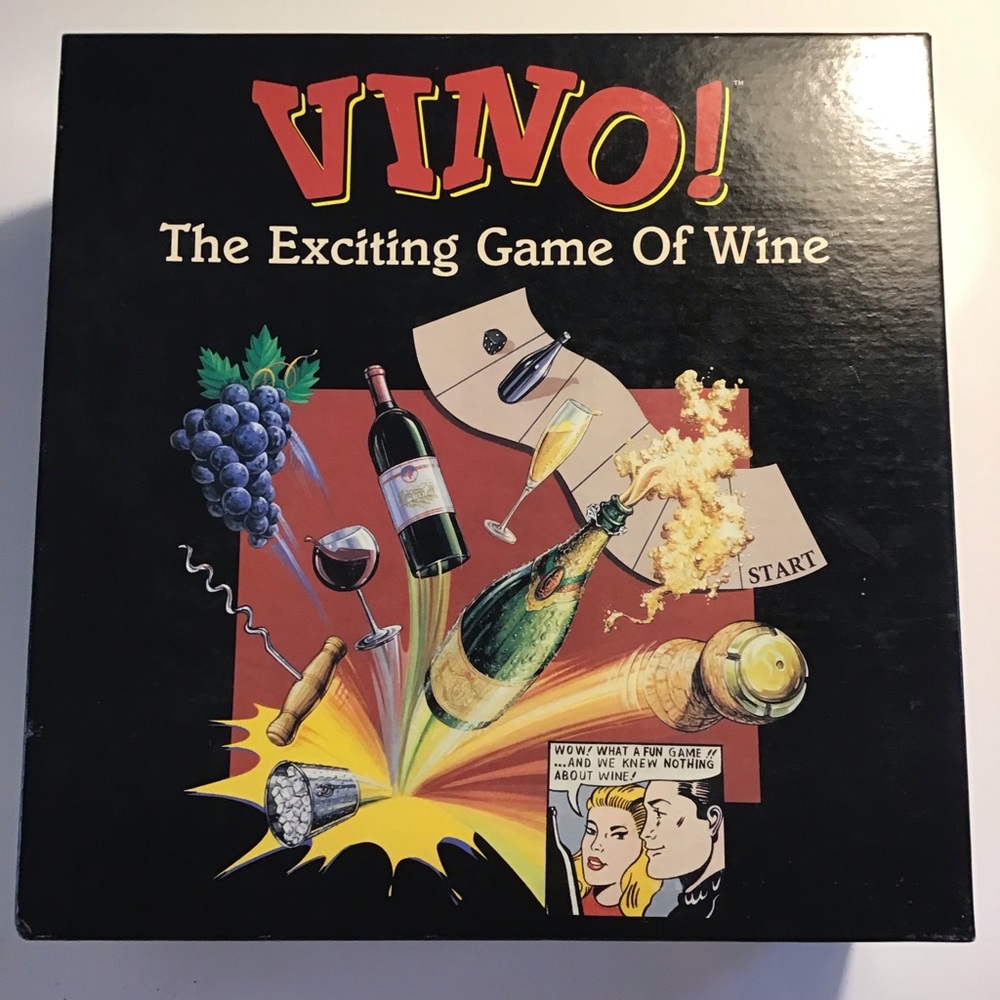 Vintage Vino The Exciting Game Of Wine Board Game
